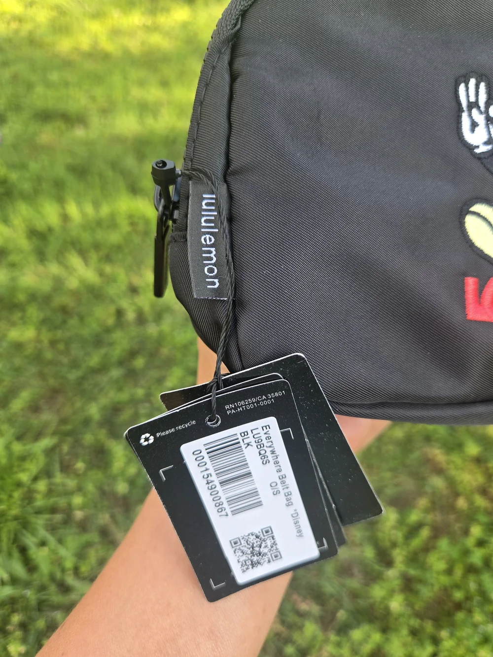 lululemon athletica black zip